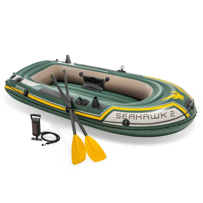 Intex Seahawk 2 Boat w/ Oars & Pump