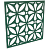 ProtectorAl 300-1200w x 300-1200h Dark Green/Gloss White Morrocco Unframed Composite Deco Panel