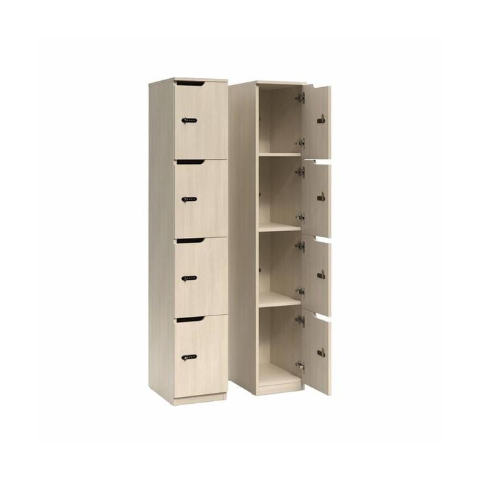 Olg Knox Locker Four Door Nordic Maple W305mm X D455mm X H1805mm