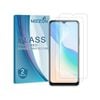 2 Pack MEZON Vivo Y01 Clear Tempered Glass Screen Protectors
