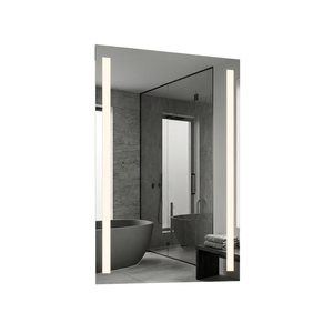 Barelli 900 x 500mm Signature Frameless Rectangular Front-Lit Stripe LED Mirror