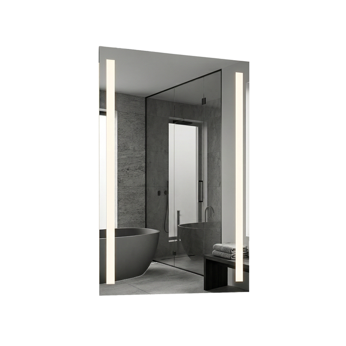 Barelli 900 x 500mm Signature Frameless Rectangular Front-Lit Stripe LED Mirror
