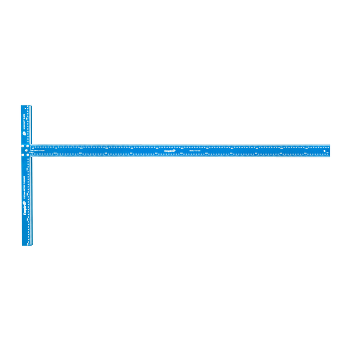 Empire 1197mm True Blue Hi-Visiblity Metric T-Square