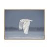 Artey | Owl in Flight IV - Framed Canvas - Natural Frame - 120 x 160cm