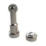 Emro 90 x 30mm Satin Magnetic Door Stop