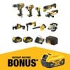 DeWALT 18V XR 4.0Ah 9 Piece Combo Kit DCZ901M2-XE