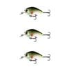 3x 13 Fishing 60mm Jabber Jaw Crankbait Fishing Lures - Dream Gill