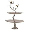 Aluminium Glass Tree Cake Stand