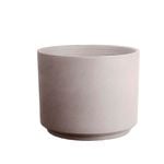 Northcote Pottery 25cm Greige Italian Terracotta Cylinder Pot