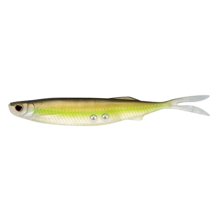 Nomad Design Live Ops Fallout Minnow 5" Soft Plastic Fishing Lure Natural Shad