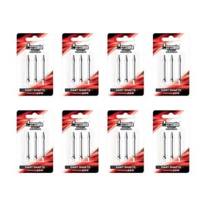 24pc Formula Sports Alloy Dart Shafts Stem Accessory Tom Thumb 14.8mm Assorted