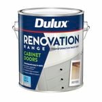 Dulux 2L Satin White Renovation Range Cabinet Doors