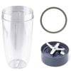 Kitchee For Nutribullet Extractor Blade + Colossal Tall Cup + Grey Seal