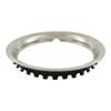 Torco 12 Inch Universal Smooth Stainless Steel Beauty Wheel Trim Ring Set of 4