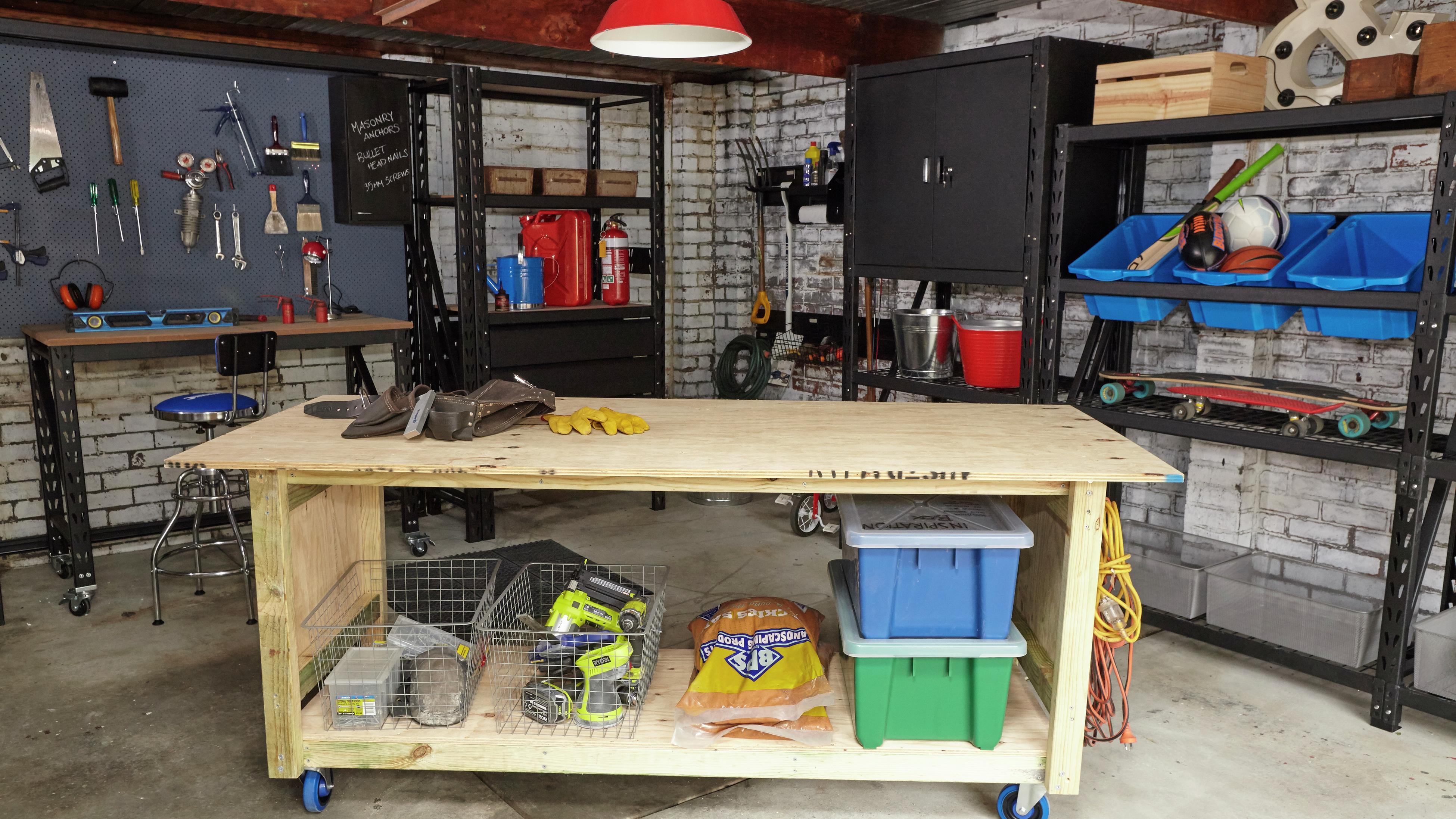 D.I.Y. Portable Workbench Bunnings Australia