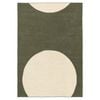 Loopsie-320cm X 230cm-torres Printed Forest Green Washable Rug