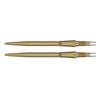 2PK Target Swiss Storm Nano Dart Point Replacement Spare Tip 35mm Gold