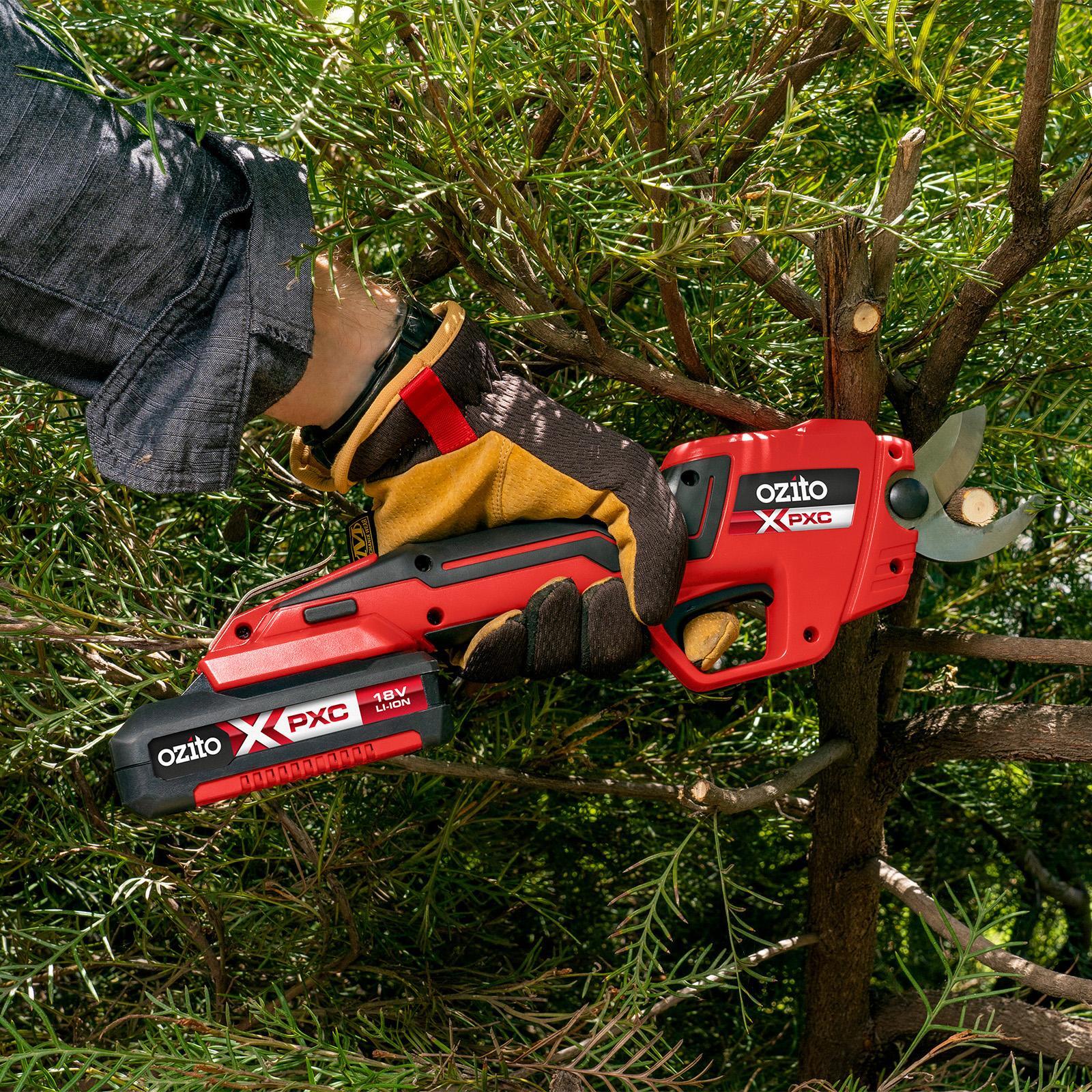 Ozito PXC 18V Cordless Pruning Secateurs Skin Only Bunnings New Zealand
