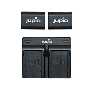 Jupio 2x Batteries 2040mAh & USB Dual Charger Kit For Sony NP-FZ100