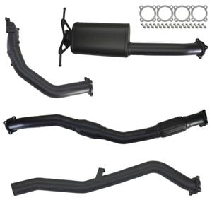 Ignite Exhausts Turbo Back For Nissan D22 Navara 2.5l 3" Cat & Muffler 409 Stainless Steel