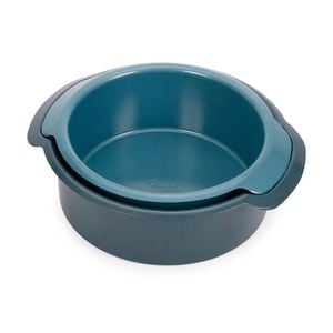 2pc Joseph Carbon Steel Non-Stick Nest Bake Round Cake Tins Blue