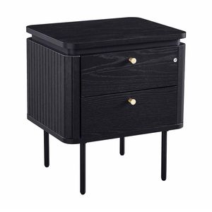 Modern Furniture KAIDAN Side Table/Bedside Table 48cm - Black