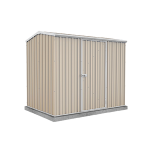 Absco Sheds 2.26 x 1.52 x 1.95m Paperbark Premier Single Door Garden Shed