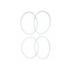 Kitchee 4x For Nutribullet Rubber Ring Seal White For Old Models 600W Only