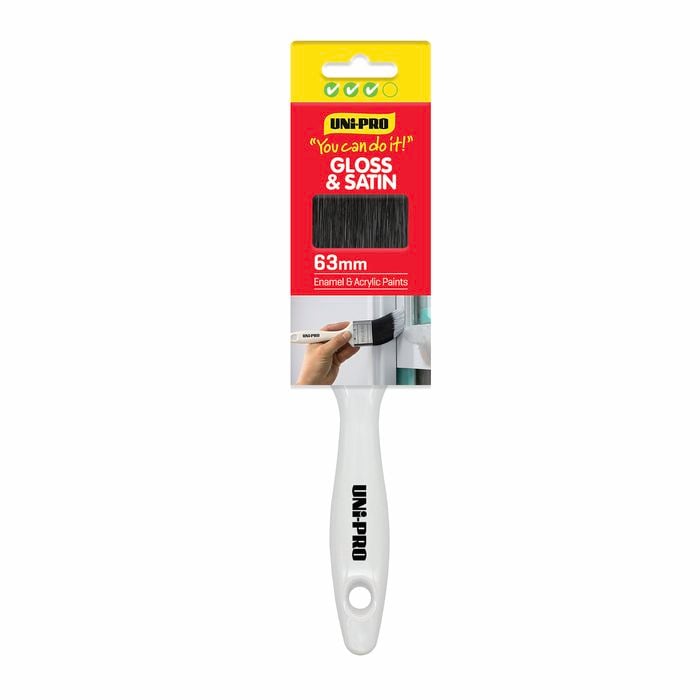 UNi-PRO 63mm You Can Do It Gloss And Satin Brush