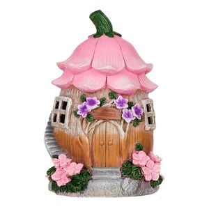Northcote Pottery Pink Fairy House Statue