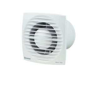 Blauberg 100mm White BRAVO Low Profile Wall / Ceiling Exhaust Fan - 100mm
