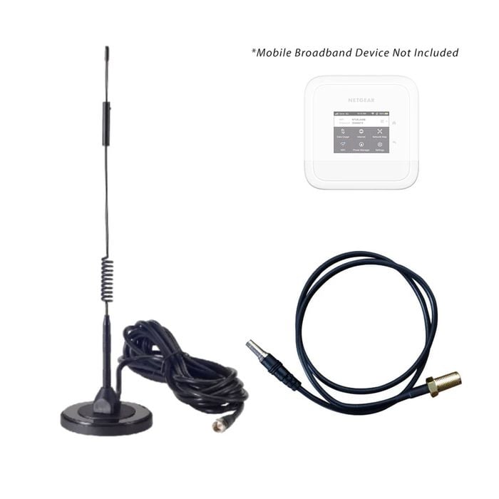 Optus Netgear Nighthawk M6 Magnetic Base Mobile Antenna Booster (Mobile Broadband Not Included)