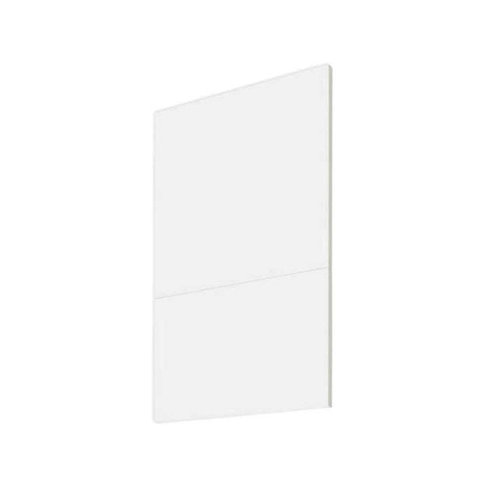 Kaboodle 400mm Egg White 2 Drawer Wastebin Panels