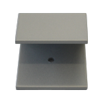 ClearVue 8mm Span U End Cap