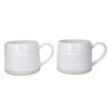 Mikasa Stoneware 2pc 380ml Cosy Mug Heart