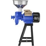 Vevor Electric Grain Grinder Blue  for Wheat Flour Cereal Mill Dry Grinder