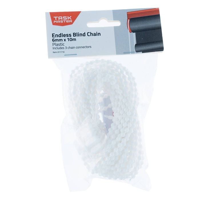 Taskmaster 10m x 6mm Plastic Endless Chain