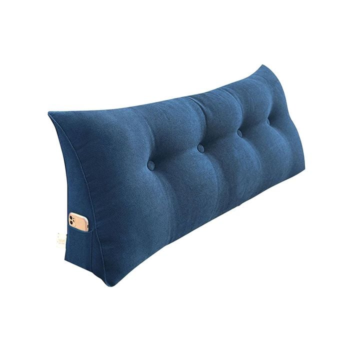 SOGA 120cm Blue Wedge Bed Pillow