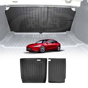 Back Seat Protector for Tesla Model 3 Highland 2023-Onwards All-Weather Heavy Duty Seat Kick Mats
