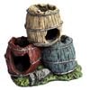 Aqua One Triple Barrel With Snail Ornament (36920)