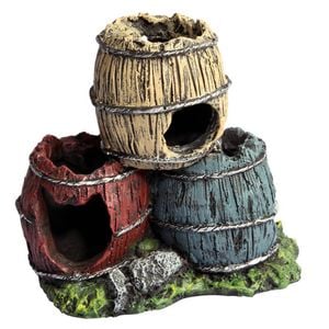 Aqua One Triple Barrel With Snail Ornament (36920)