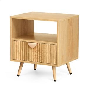 ALFORDSON Bedside Table Wood