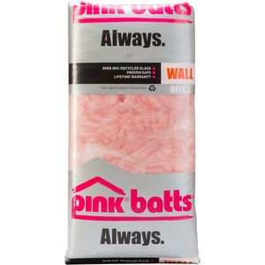 Pink® Batts® Narrow Ultra R2.6 Glasswool Wall Insulation - R2.6