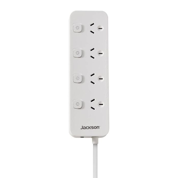 Jackson 4 Outlet Switched Powerboard