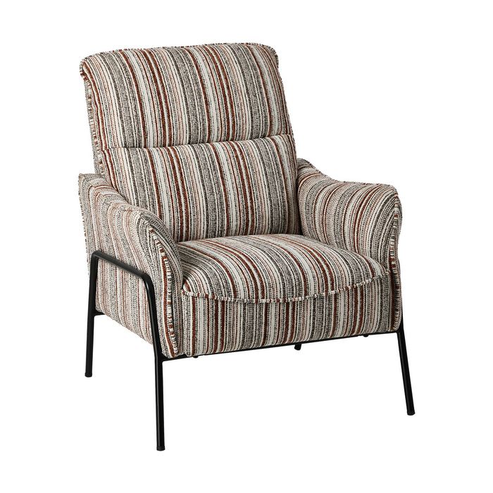 Oikiture Armchair Chenille Fabric Lounge Chair Accent Chair