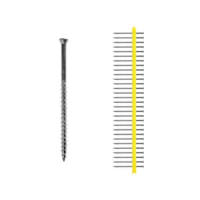 Simpson Strong-Tie 10g x 65mm Quik Drive Stainless Steel Weatherboard Collated Screw  - 1000 Pack