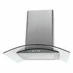 Parmco 600mm Curved Glass Rangehood