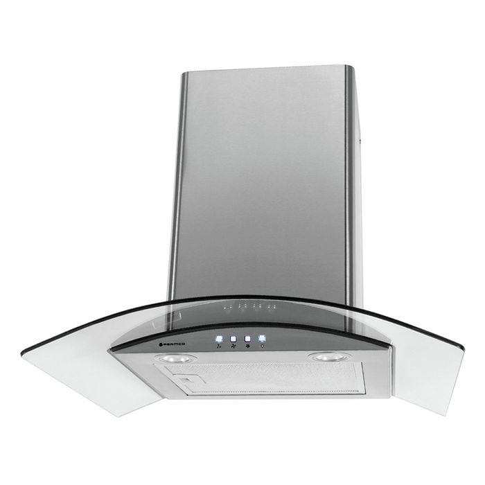 Parmco 600mm Curved Glass Rangehood