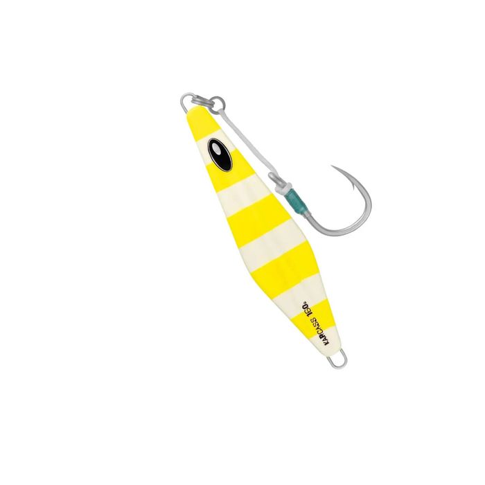 Halco Karcass Slow Pitch Fishing Metal Jig 160g R13 Barred Banana