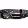 La Doggie Vita Dog Park Grey Collar Large